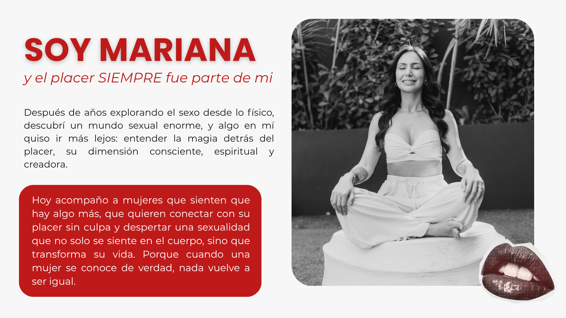 Soy Mariana e historia